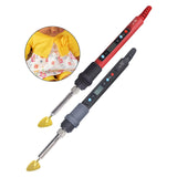 Maxbell Mini Craft Iron Wired Electric for Dolls DIY Crafting Projects Small Fabrics Red