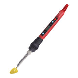 Maxbell Mini Craft Iron Wired Electric for Dolls DIY Crafting Projects Small Fabrics Red