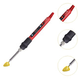 Maxbell Mini Craft Iron Wired Electric for Dolls DIY Crafting Projects Small Fabrics Red
