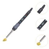 Maxbell Mini Craft Iron Wired Electric for Dolls DIY Crafting Projects Small Fabrics Gray