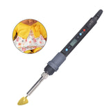 Maxbell Mini Craft Iron Wired Electric for Dolls DIY Crafting Projects Small Fabrics Gray