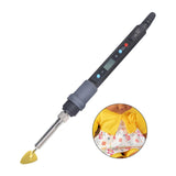 Maxbell Mini Craft Iron Wired Electric for Dolls DIY Crafting Projects Small Fabrics Gray