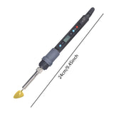 Maxbell Mini Craft Iron Wired Electric for Dolls DIY Crafting Projects Small Fabrics Gray