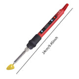 Maxbell Small Tiny Crafts Iron Family Gift Ironing Pen for Hats Dolls Clothes Sewing Red