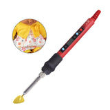 Maxbell Small Tiny Crafts Iron Family Gift Ironing Pen for Hats Dolls Clothes Sewing Red