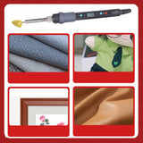 Maxbell Small Tiny Crafts Iron Family Gift Ironing Pen for Hats Dolls Clothes Sewing Gray