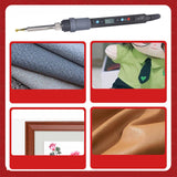 Maxbell Mini Iron Round Ironing Tip Compact 80W for Baby Items Collars Small Fabrics