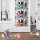 Maxbell Hanging Yarn Storage Organizer for Crocheting Accessories Knitting Pins Dorm