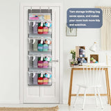 Maxbell Hanging Yarn Storage Organizer for Crocheting Accessories Knitting Pins Dorm