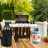 Maxbell 20lb Propane Tank Cover Portable Gas Bottle Cover for Hiking Camping Outdoor