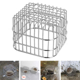 Maxbell Gutter Drain Cover Anti-blocking Gutter Cleaning Tool for Outdoor Roof Sewer 13x10cm B