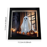 Maxbell Halloween Sign Prop Spooky Creative with Light for Home Centerpiece Tabletop