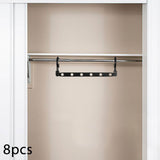 Maxbell 8 Pieces Space Saving Hangers Dorm Closet Organizer for Coats Sweaters Skirt
