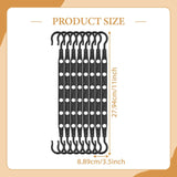 Maxbell 8 Pieces Space Saving Hangers Dorm Closet Organizer for Coats Sweaters Skirt