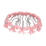 Maxbell 12Pcs Shower Curtain Hooks Dorm Housewarming Bowknot Decorative Hanger Rings