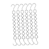 Maxbell 6 Pieces Clothing Chain Hangers Rotating Sturdy Compact Space Saving Hangers
