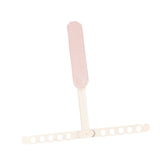 Maxbell Folding Clothes Hanger Versatile Hanging Holder for Dorm Living Room Pink