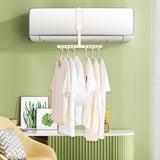 Maxbell Folding Clothes Hanger Versatile Hanging Holder for Dorm Living Room Beige