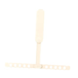 Maxbell Folding Clothes Hanger Versatile Hanging Holder for Dorm Living Room Beige
