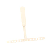 Maxbell Folding Clothes Hanger Versatile Hanging Holder for Dorm Living Room Beige