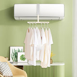 Maxbell Folding Clothes Hanger Versatile Hanging Holder for Dorm Living Room Gray