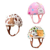 Maxbell Baby Helmet No Bumps Lightweight Soft Cushion Cap for 1 Year Old Bear