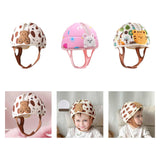 Maxbell Baby Helmet No Bumps Lightweight Soft Cushion Cap for 1 Year Old Bear