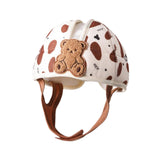 Maxbell Baby Helmet No Bumps Lightweight Soft Cushion Cap for 1 Year Old Bear