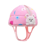 Maxbell Baby Helmet No Bumps Lightweight Soft Cushion Cap for 1 Year Old Rabbit