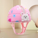 Maxbell Baby Helmet No Bumps Lightweight Soft Cushion Cap for 1 Year Old Rabbit