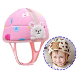 Maxbell Baby Helmet No Bumps Lightweight Soft Cushion Cap for 1 Year Old Rabbit