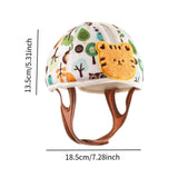 Maxbell Baby Helmet No Bumps Lightweight Soft Cushion Cap for 1 Year Old Tiger