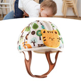 Maxbell Baby Helmet No Bumps Lightweight Soft Cushion Cap for 1 Year Old Tiger