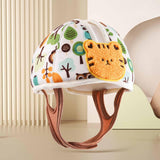 Maxbell Baby Helmet No Bumps Lightweight Soft Cushion Cap for 1 Year Old Tiger