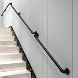 Maxbell Wall Handrail Outdoors for Elderly Kids Versatile with Screw Stairs Grab Bar