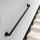 Maxbell Wall Handrail Outdoors for Elderly Kids Versatile with Screw Stairs Grab Bar