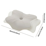 Maxbell Memory Foam Pillow Portable Ergonomic Cervical Pillow for Bedroom Home Hotel