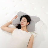 Maxbell Memory Foam Pillow Portable Ergonomic Cervical Pillow for Bedroom Home Hotel