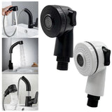 Maxbell Shower Head Water Massage 2 Mode Multi Function Faucet for Home SPA Bathroom black