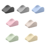 Maxbell Face Down Pillow Memory Foam Wedge Prone Pillow for Lounging Watching Movies dark gray