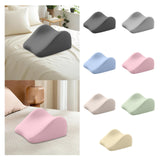 Maxbell Face Down Pillow Memory Foam Wedge Prone Pillow for Lounging Watching Movies dark gray