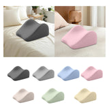 Maxbell Face Down Pillow Memory Foam Wedge Prone Pillow for Lounging Watching Movies dark gray