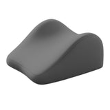 Maxbell Face Down Pillow Memory Foam Wedge Prone Pillow for Lounging Watching Movies dark gray