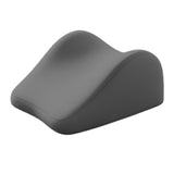 Maxbell Face Down Pillow Memory Foam Wedge Prone Pillow for Lounging Watching Movies dark gray