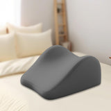 Maxbell Face Down Pillow Memory Foam Wedge Prone Pillow for Lounging Watching Movies dark gray