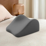 Maxbell Face Down Pillow Memory Foam Wedge Prone Pillow for Lounging Watching Movies dark gray
