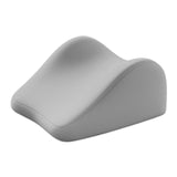 Maxbell Face Down Pillow Memory Foam Wedge Prone Pillow for Lounging Watching Movies gray