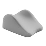 Maxbell Face Down Pillow Memory Foam Wedge Prone Pillow for Lounging Watching Movies gray