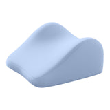 Maxbell Face Down Pillow Memory Foam Wedge Prone Pillow for Lounging Watching Movies blue