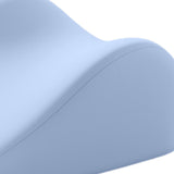 Maxbell Face Down Pillow Memory Foam Wedge Prone Pillow for Lounging Watching Movies blue